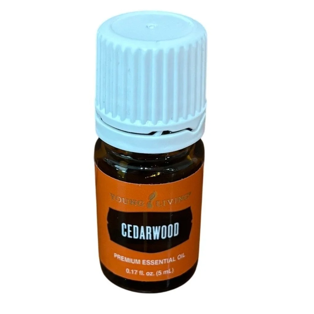 Young Living Cedarwood Premium Essential‎ Oil 5 mL Amber Bottle Brand New